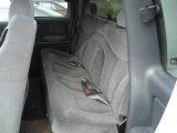 2002 GMC Sierra 1500 SL Extended Cab 4x4 Rear Seat