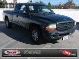 2000 Forest Green Pearl Dodge Dakota Sport Extended Cab #73750688