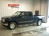 2004 Dark Blue Metallic Chevrolet Silverado 1500 LT Extended Cab 4x4 #73751215