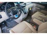 2013 Honda Odyssey LX Beige Interior