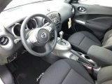 2013 Nissan Juke S AWD Black/Silver Trim Interior