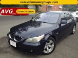 2004 Orient Blue Metallic BMW 5 Series 530i Sedan #73750812