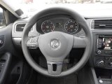 2013 Volkswagen Jetta TDI Sedan Steering Wheel