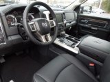 2013 Ram 1500 Laramie Crew Cab Black Interior
