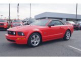 2007 Ford Mustang GT Premium Convertible Front 3/4 View
