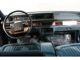1985 Oldsmobile Ninety-Eight Brougham Sedan Blue Interior