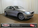 2013 Cashmere Silver Metallic BMW 5 Series 535i Sedan #73750791