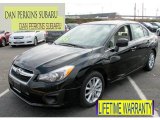 2012 Obsidian Black Pearl Subaru Impreza 2.0i Premium 4 Door #73750369