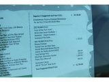 2013 Volvo S80 3.2 Window Sticker