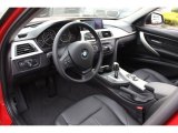 2012 BMW 3 Series 328i Sedan Black Interior