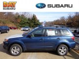 2013 Marine Blue Pearl Subaru Forester 2.5 X #73750597