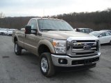 2012 Ford F250 Super Duty XLT Regular Cab 4x4 Front 3/4 View
