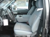 2013 Ford F250 Super Duty XLT Crew Cab 4x4 Steel Interior