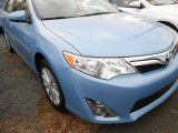 2012 Clearwater Blue Metallic Toyota Camry Hybrid XLE #73751007