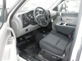 2013 GMC Sierra 2500HD Extended Cab 4x4 Chassis Dark Titanium Interior