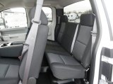 2013 GMC Sierra 2500HD Extended Cab 4x4 Chassis Rear Seat
