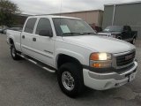 2004 Summit White GMC Sierra 2500HD SLE Crew Cab #73750566