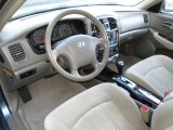 2005 Hyundai Sonata LX V6 Beige Interior