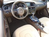 2013 Audi A5 2.0T Cabriolet Velvet Beige/Moor Brown Interior