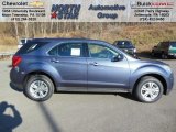 2013 Atlantis Blue Metallic Chevrolet Equinox LS AWD #73808598