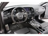 2013 Audi RS 5 4.2 FSI quattro Coupe Black Fine Nappa Leather/Rock Gray Stitching Interior