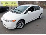 2007 Taffeta White Honda Civic Si Sedan #73808282