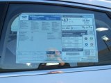 2013 Ford Fusion Hybrid SE Window Sticker