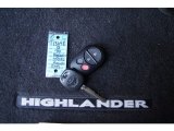 2013 Toyota Highlander  Keys