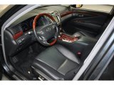 2007 Lexus LS 460 Black Interior