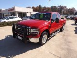 2005 Red Clearcoat Ford F250 Super Duty XL SuperCab #73808823