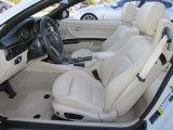 2010 BMW 3 Series 335i Convertible Cream Beige Interior