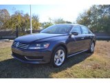 2013 Night Blue Metallic Volkswagen Passat 2.5L SE #73808803