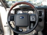 2013 Ford Expedition EL King Ranch Steering Wheel