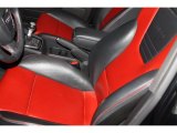 2008 Audi RS4 4.2 quattro Sedan Black/Crimson Red Interior