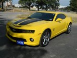 2010 Rally Yellow Chevrolet Camaro SS Coupe Transformers Special Edition #73809041