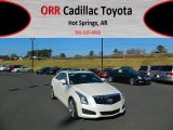 2013 White Diamond Tricoat Cadillac ATS 2.0L Turbo Luxury #73808780