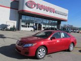 2010 Barcelona Red Metallic Toyota Camry LE #73808511