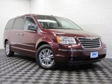 2008 Deep Crimson Crystal Pearlcoat Chrysler Town & Country Limited #73808873