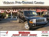 2008 Brilliant Black Crystal Pearl Jeep Commander Limited 4x4 #73866911