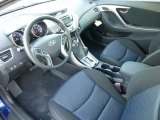 2013 Hyundai Elantra Coupe GS Blue Interior