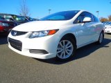 2012 Taffeta White Honda Civic EX Coupe #73866831