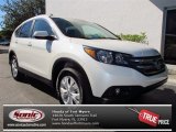 2013 White Diamond Pearl Honda CR-V EX-L #73866648