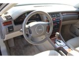 2003 Audi A8 L 4.2 quattro Ecru Interior