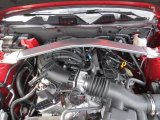 2013 Ford Mustang V6 Premium Convertible 3.7 Liter DOHC 24-Valve Ti-VCT V6 Engine