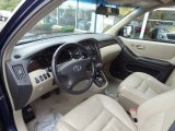 2001 Toyota Highlander Limited 4WD Charcoal Interior