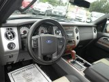 2007 Ford Expedition EL Eddie Bauer Charcoal Black/Camel Interior