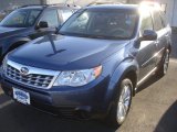 2013 Marine Blue Pearl Subaru Forester 2.5 X Premium #73884613