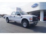 2008 Oxford White Ford F250 Super Duty XL Crew Cab 4x4 #73884671