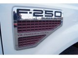 2008 Ford F250 Super Duty XL Crew Cab 4x4 Marks and Logos