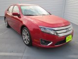 2010 Red Candy Metallic Ford Fusion SE #73884742